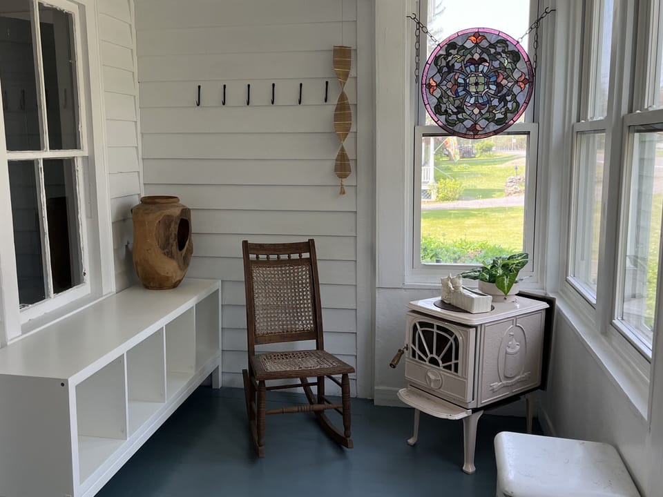 Delightful porch