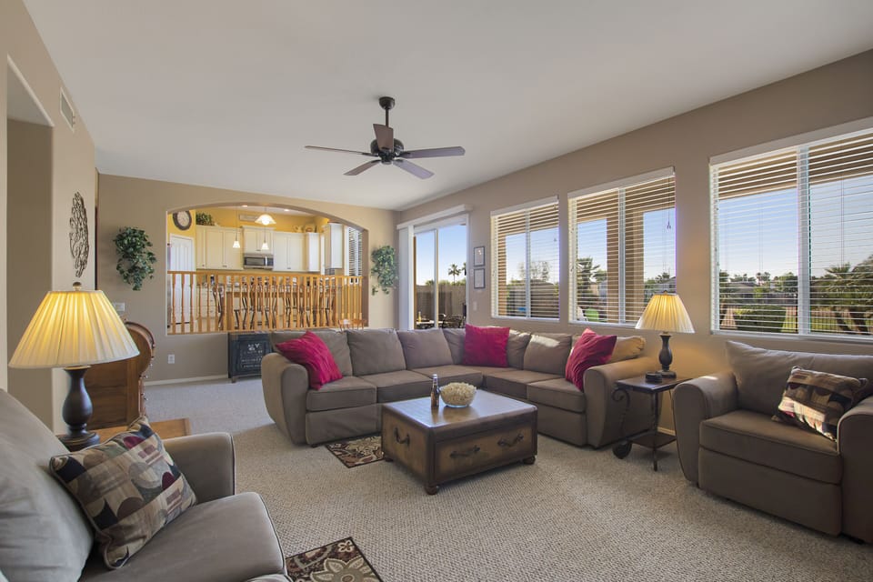 Sunk in living room