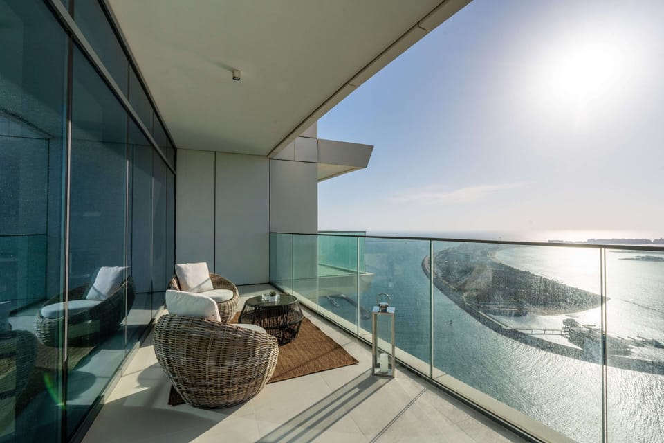 Balcony With a Magnificent 220-degree Panoramic View of the Stunning Surrounding