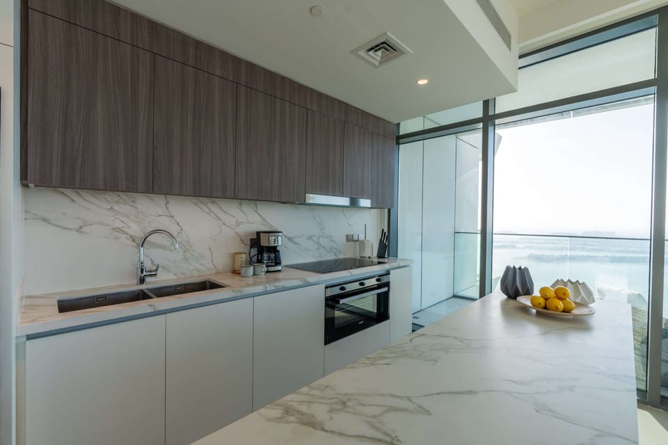 Modern Kitchen With a View