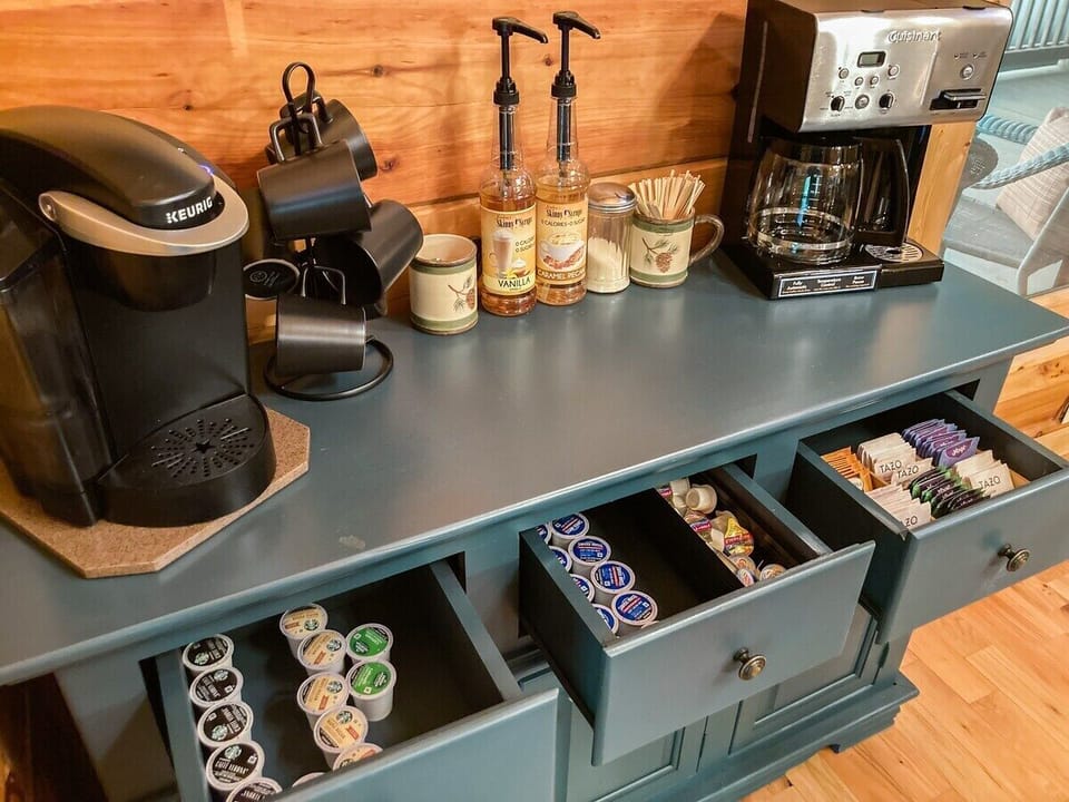you deserve to be pampered on vacation, so we've created the ultimate Coffee and Hot Chocolate Bar! 