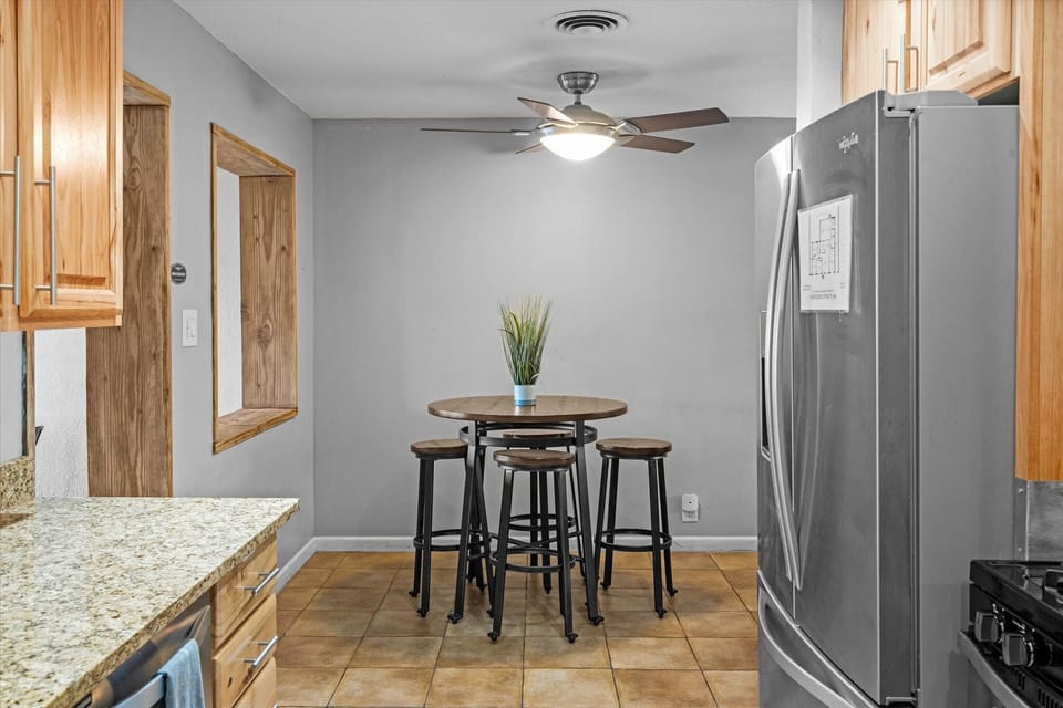 Kitchen into Breakfast Nook