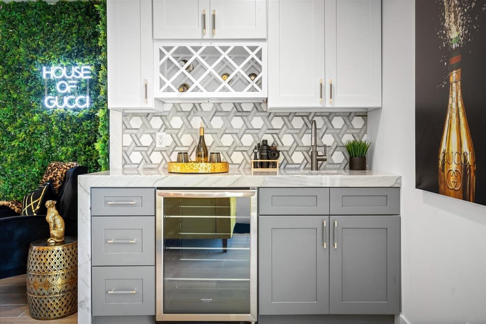 Kitchen with Wine Cellar