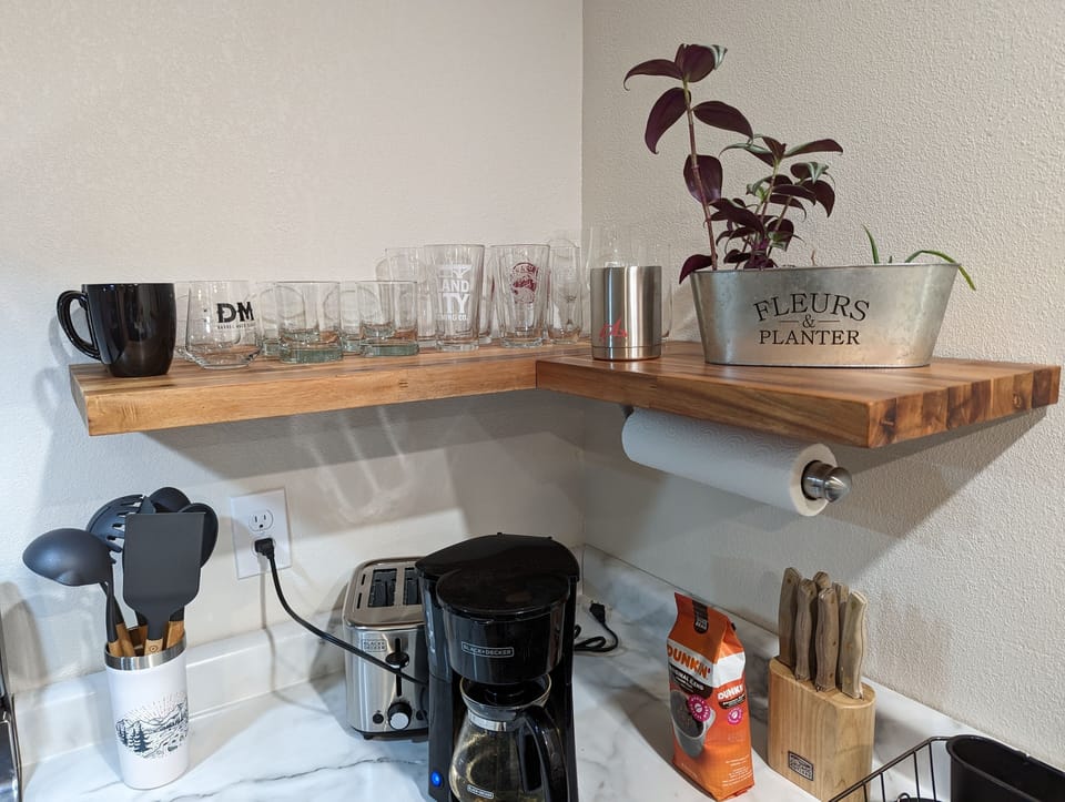 Coffee included to start your day!