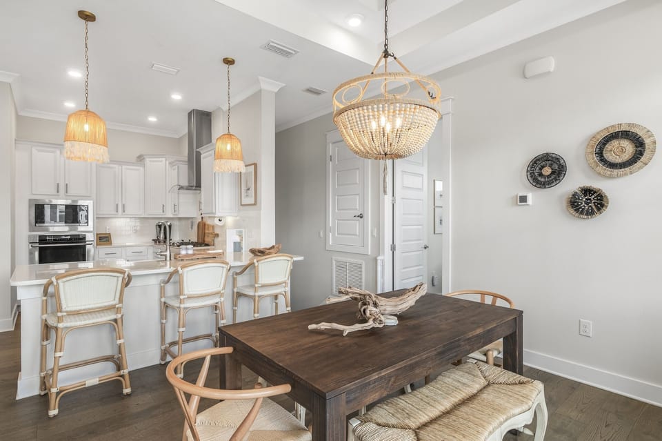 Dining area with seating for 9!
