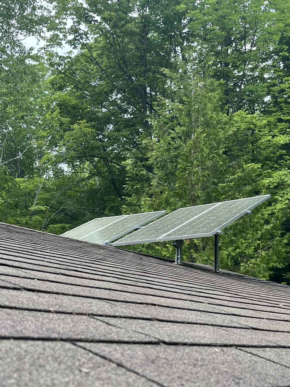 Off Grid! We trust you are conscious of your energy use while you are here.