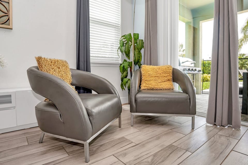 Find your favorite little corner to relax, read, or sneak in a vacation nap.