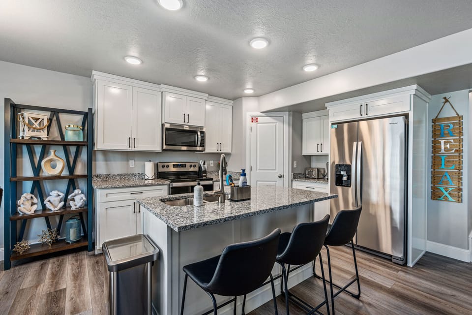 Open Living/Kitchen Space