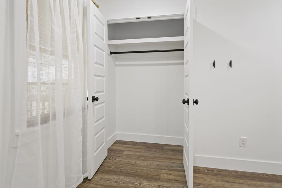 Guest bedroom closet