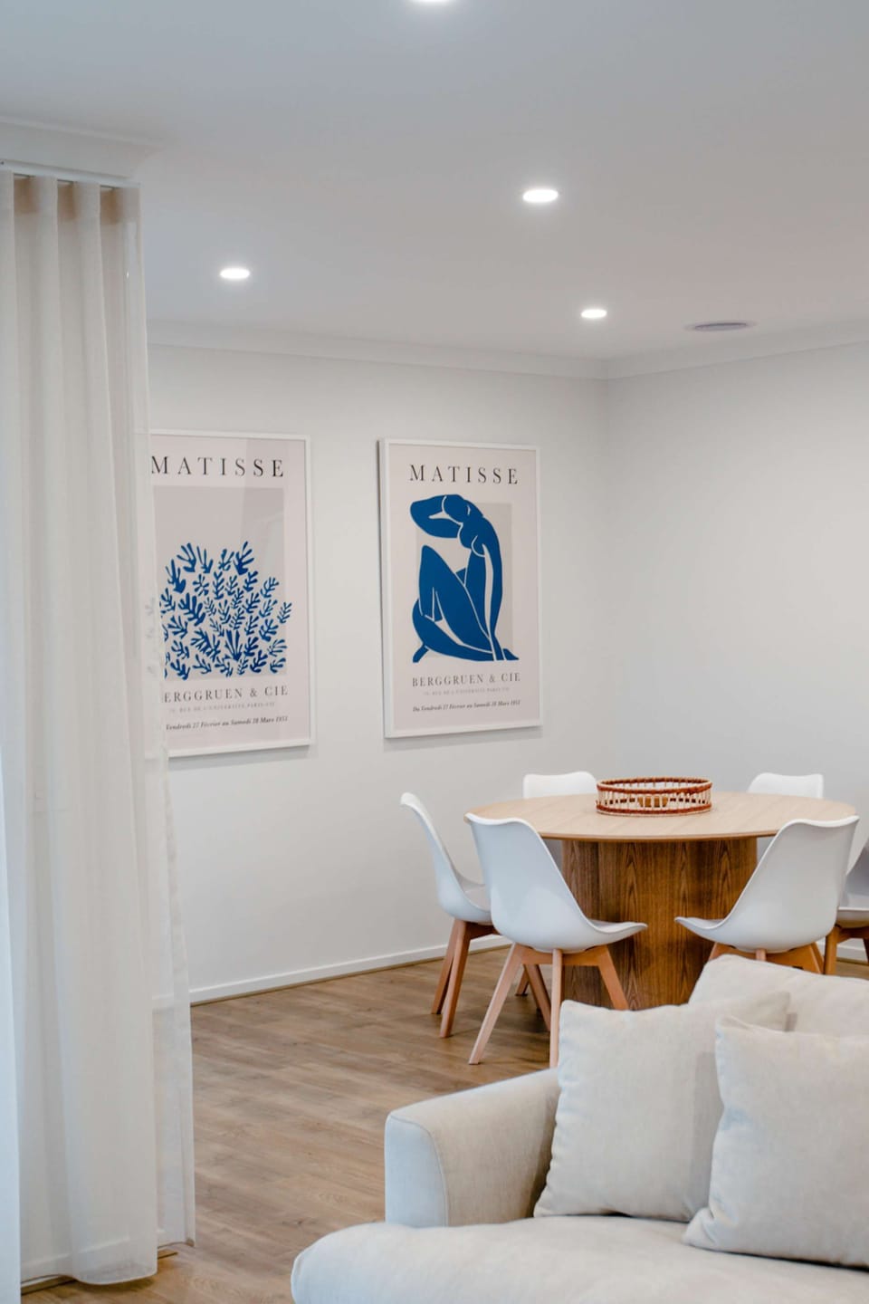 Open plan living spaces