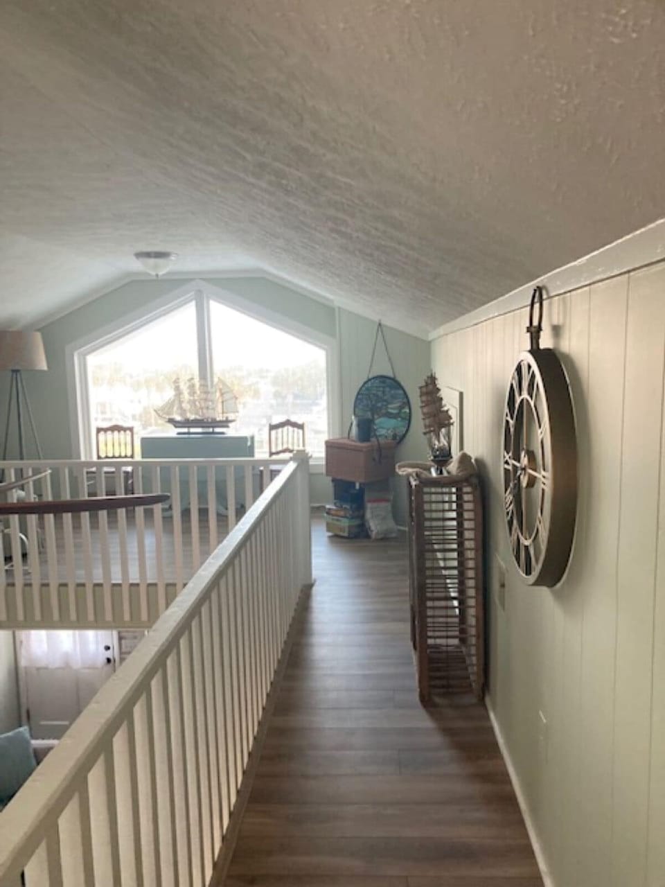 Loft Hallway heading towards rear of house
