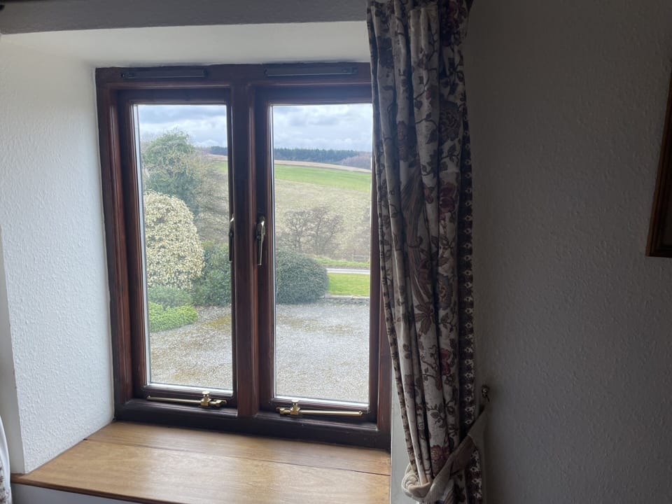 Phlomis cottages fabulous view from bedroom 1
