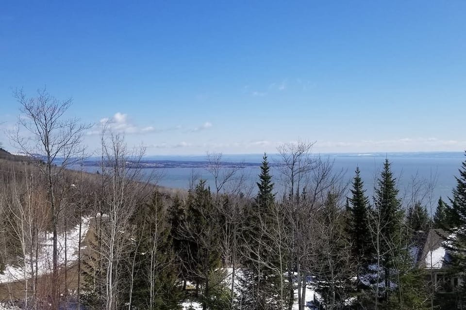View on St-Laurent river