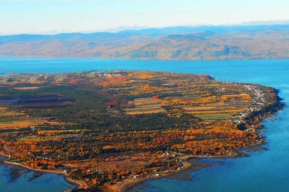 Aerial view, fall