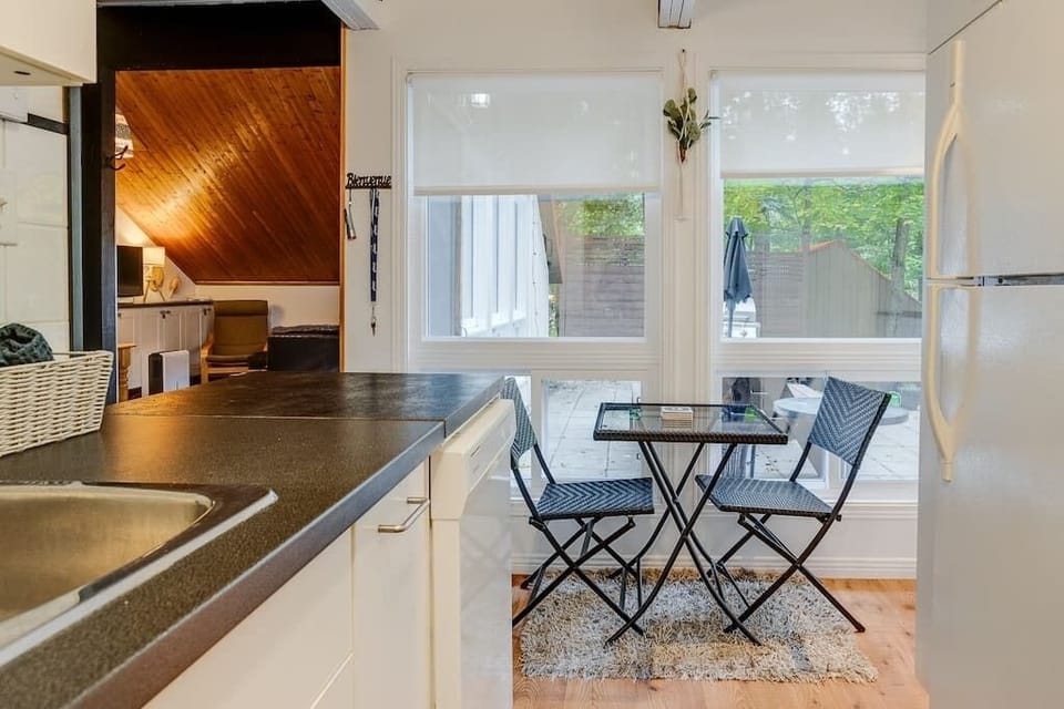Kitchen and smaller dining table (1)
