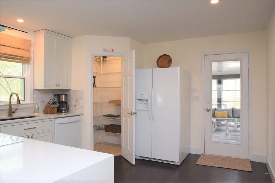 Kitchen with pantry