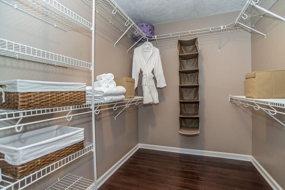 Primary Suite Spacious Closet