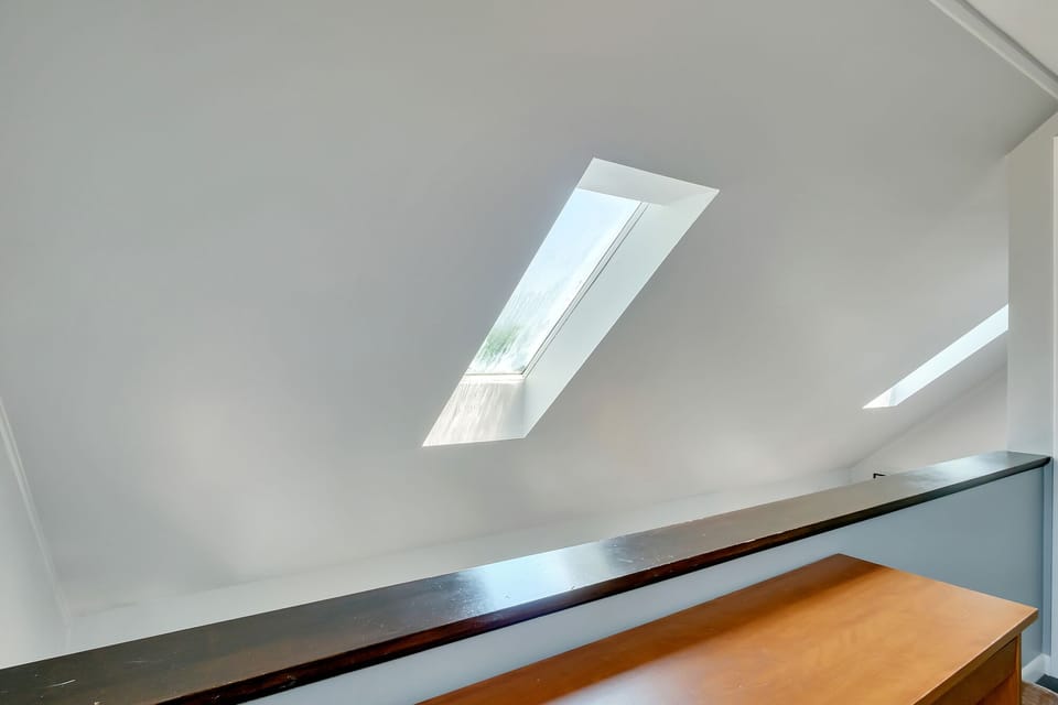 Skylight from Second Floor Lofted Bedroom