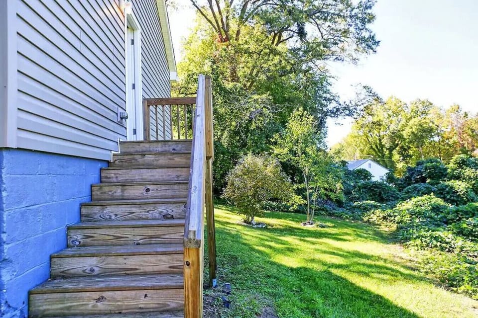 Stairs to Back Deck