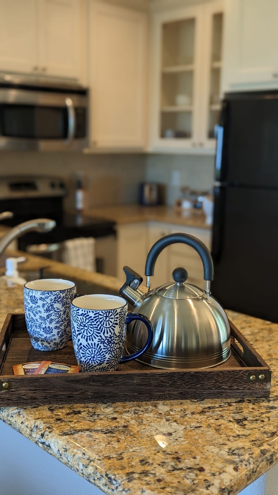 Bluebonnet fully stocked kitchen
