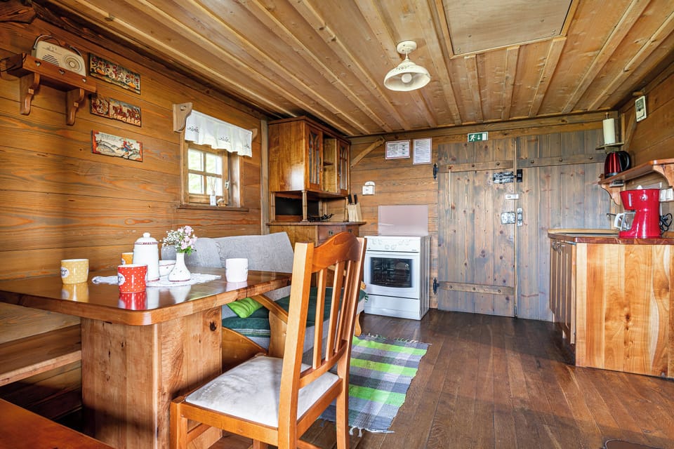 Kitchen and dining area