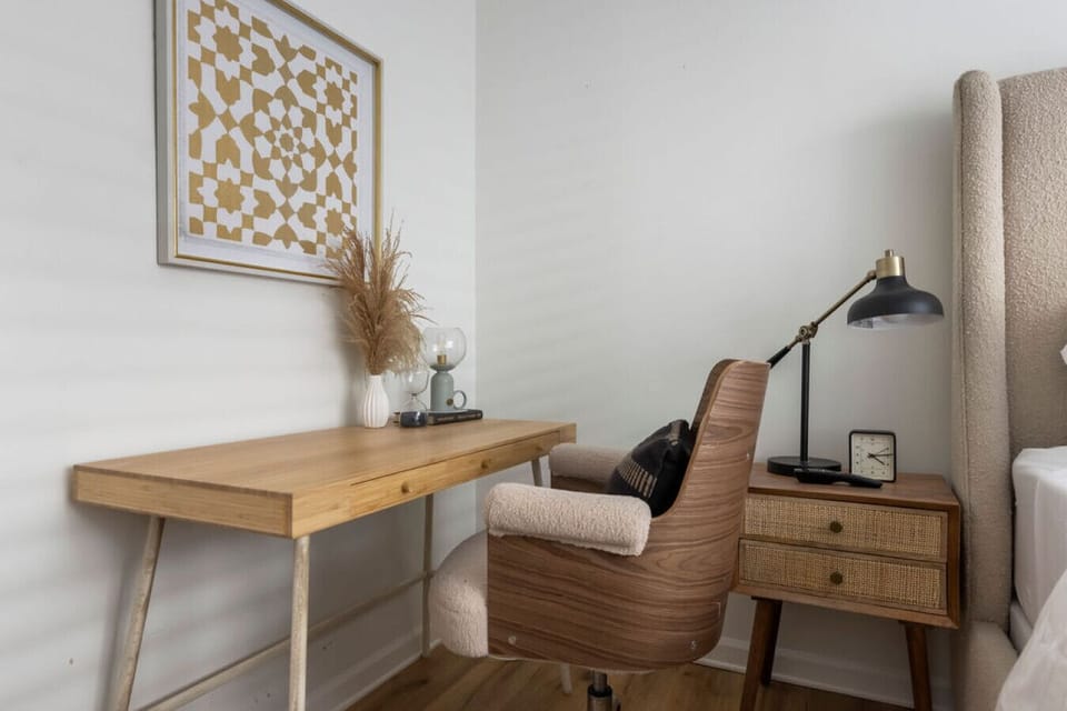 Work comfortably in our designated work area