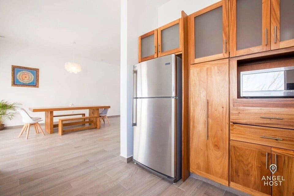 A large refrigerator to stock with groceries