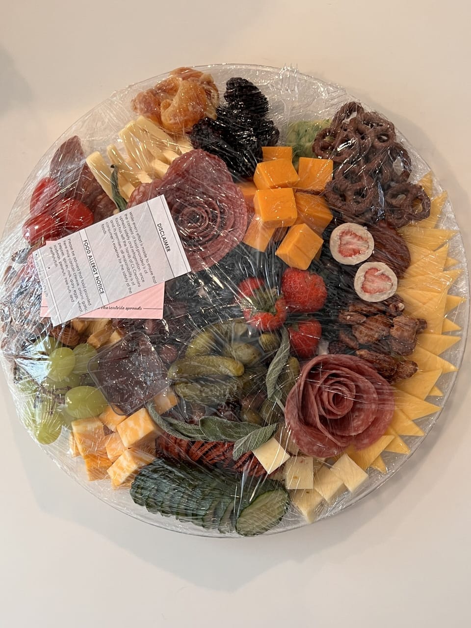 Charcuterie by C.L. Creations.
Professional charcuterie board with every stay!!!