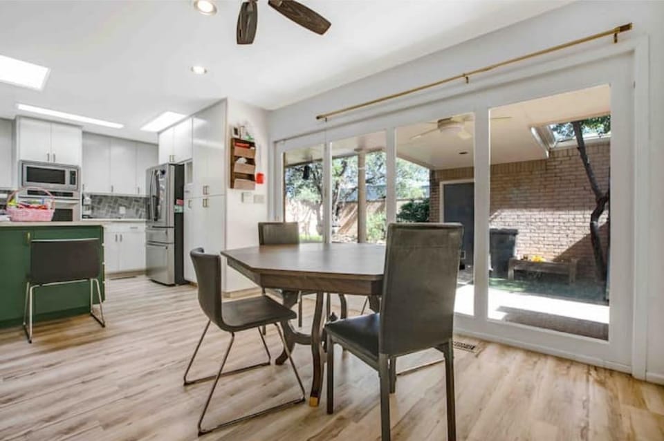 In kitchen breakfast space/second dining area