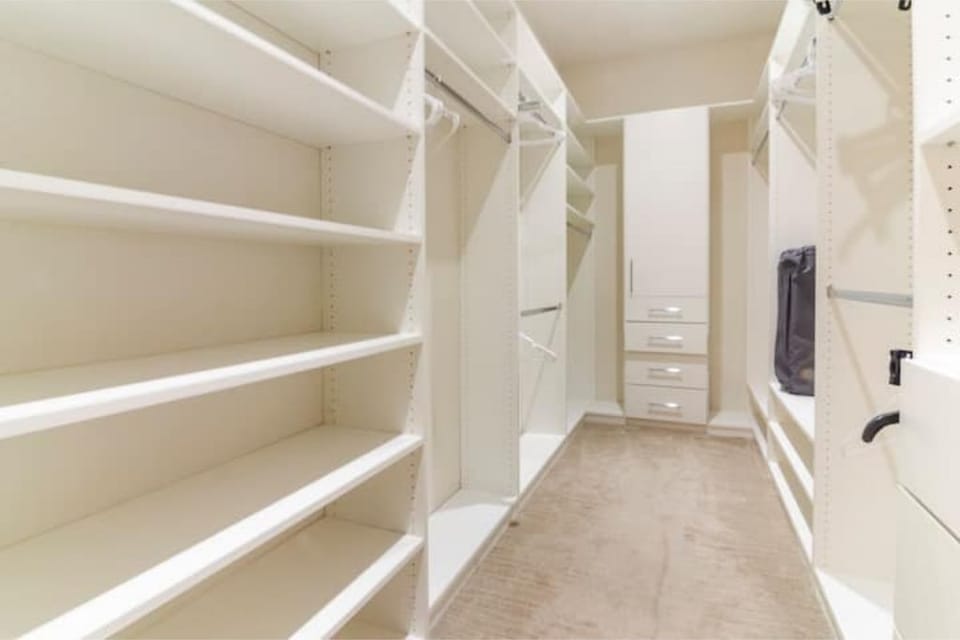 Custom-made Master bedroom closet