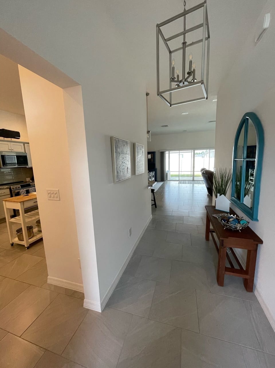 Hallway inside 
