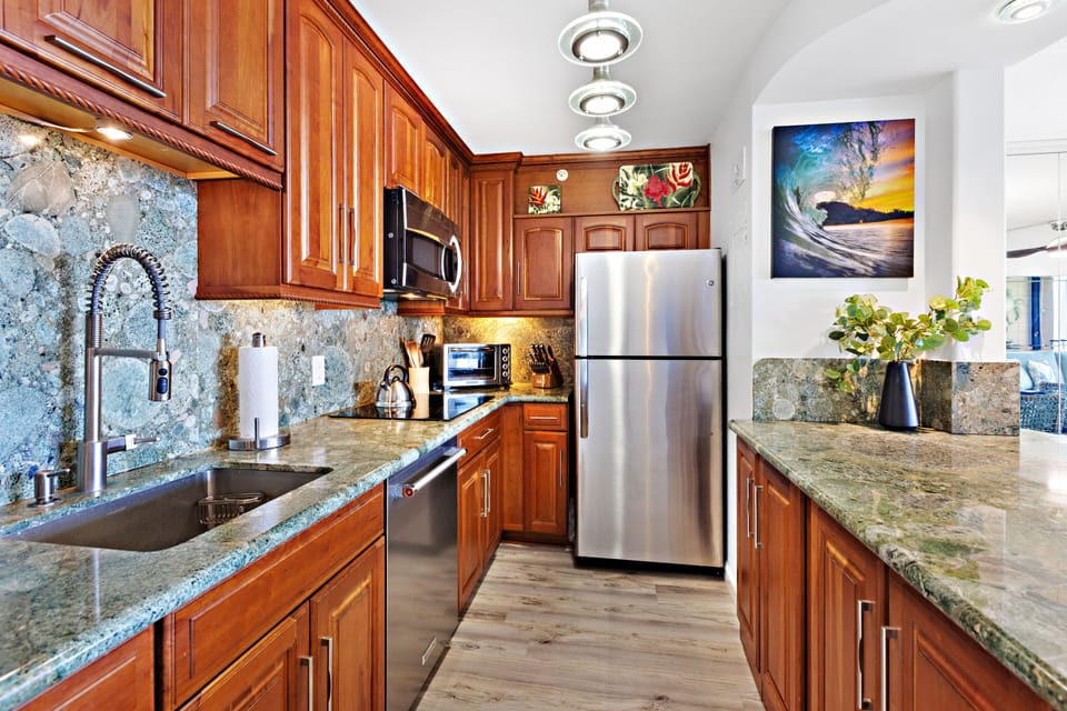 Updated stainless steal appliances