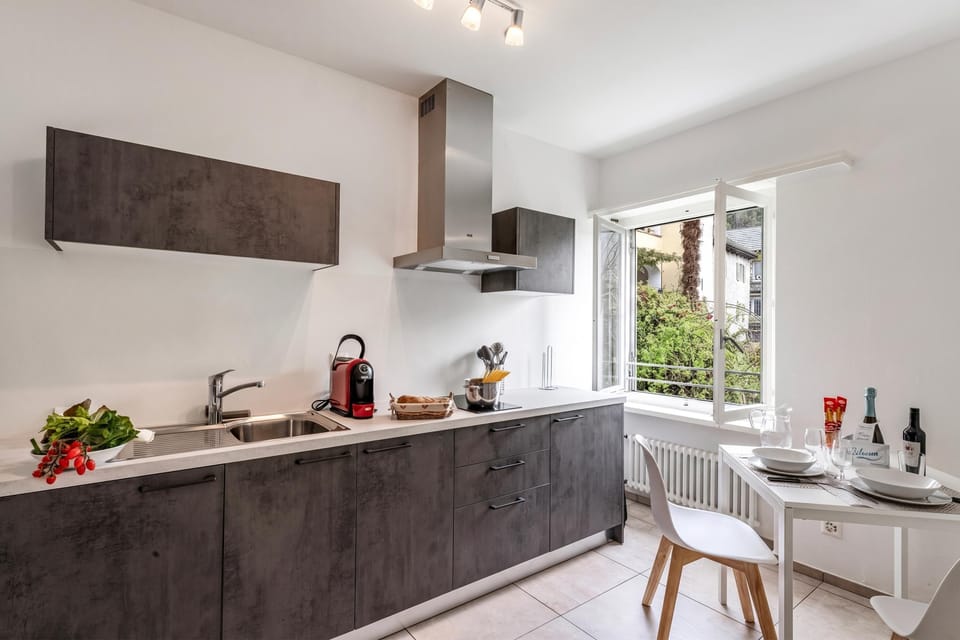 Kitchen and dining area