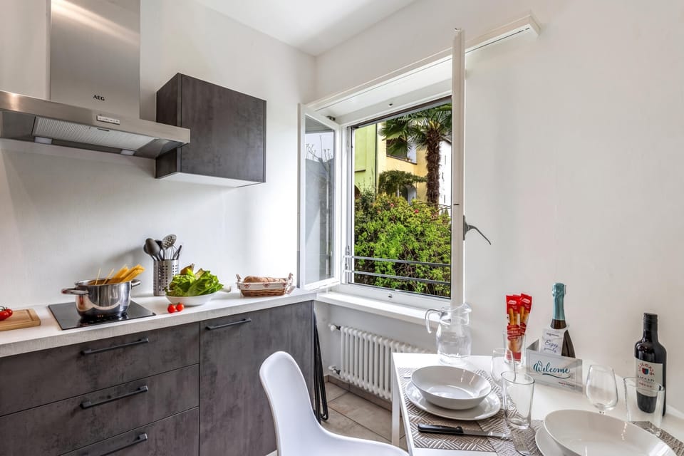 Kitchen and dining area