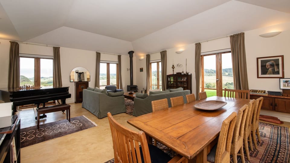 Main living and formal dining 