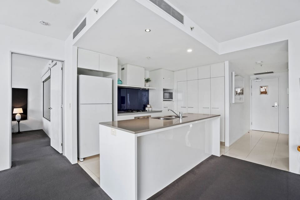 Fully equipped modern kitchen