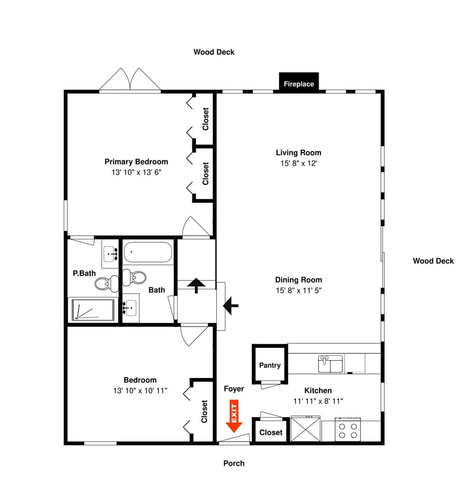 Floor Plan - Second Floor