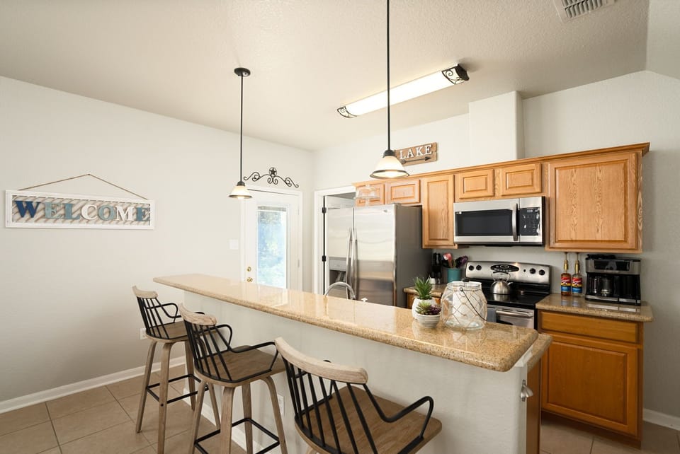 ★Prepping meals in this practical kitchen set-up is as convenient as it looks★