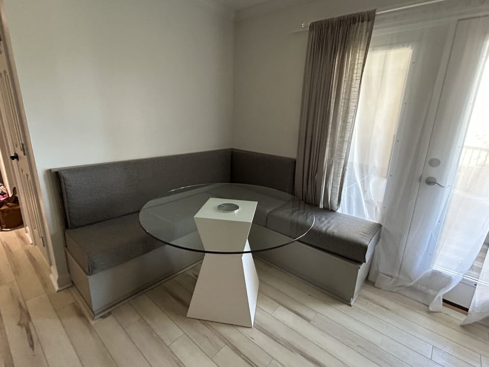 Additional dining area in our unit