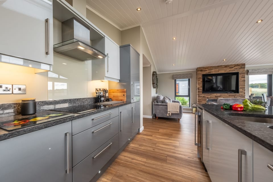 A well-equipped kitchen