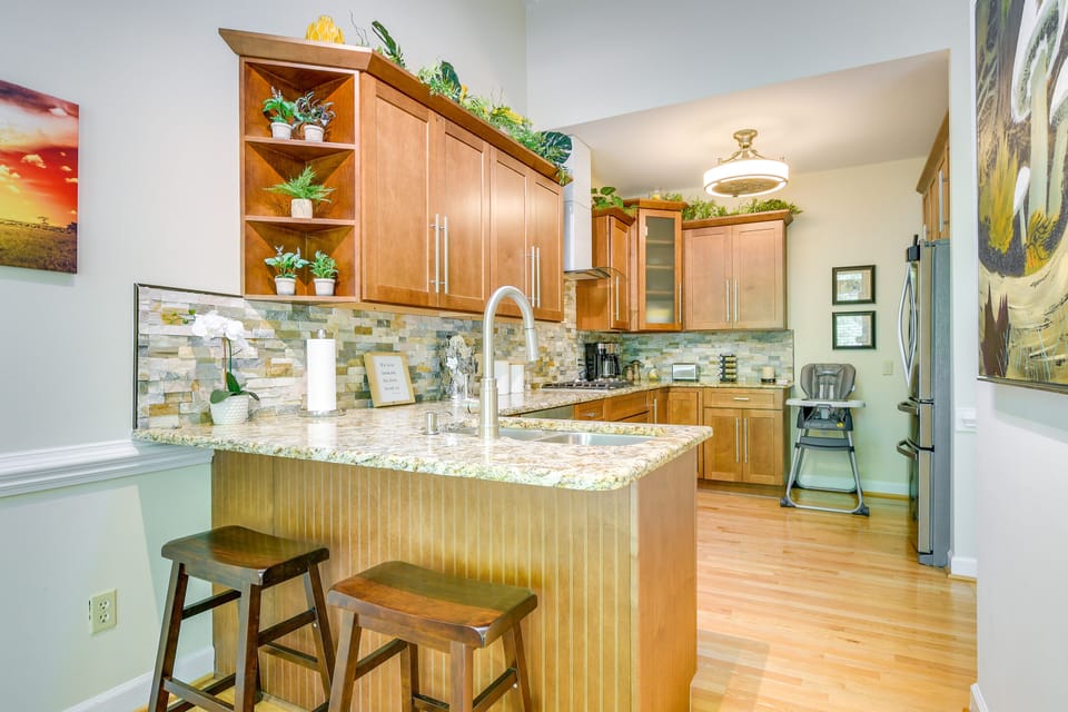 Kitchen | 1st Floor | Drip Coffee Maker | Toaster | Dishware & Flatware