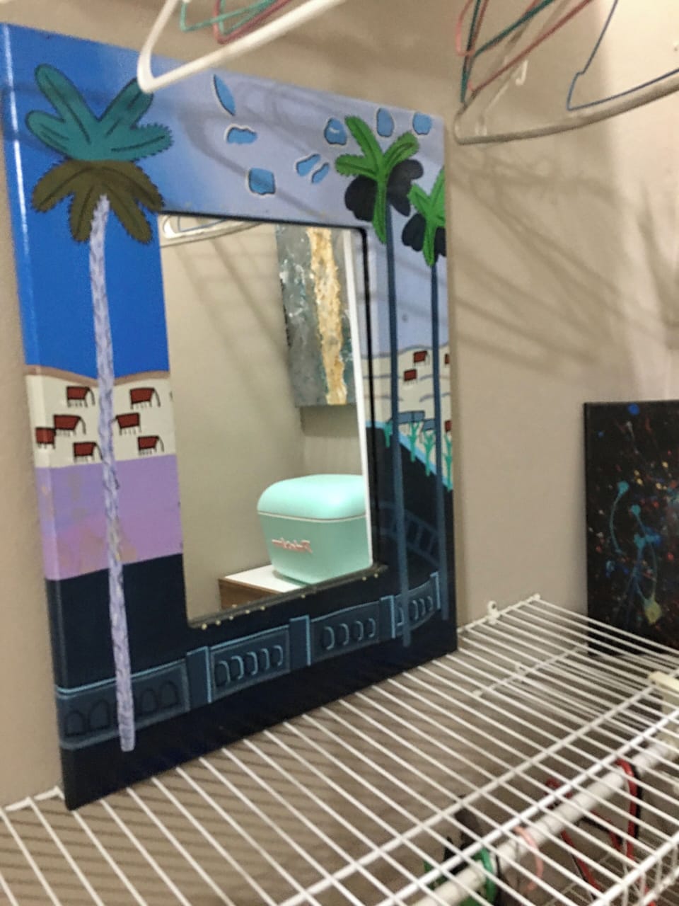 Extra mirror in the closer