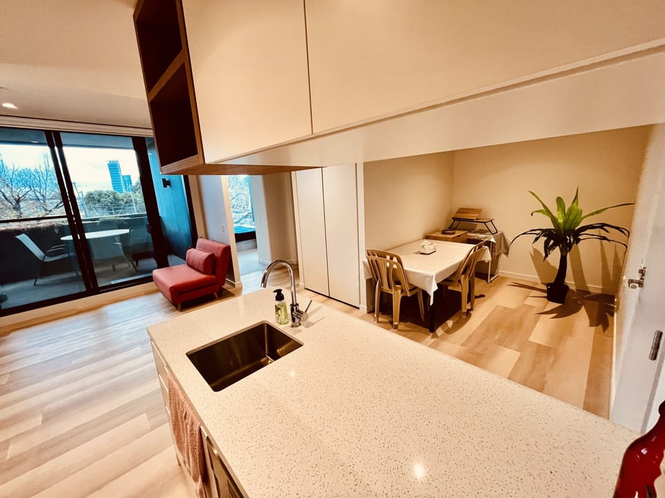 Living room from kitchen
