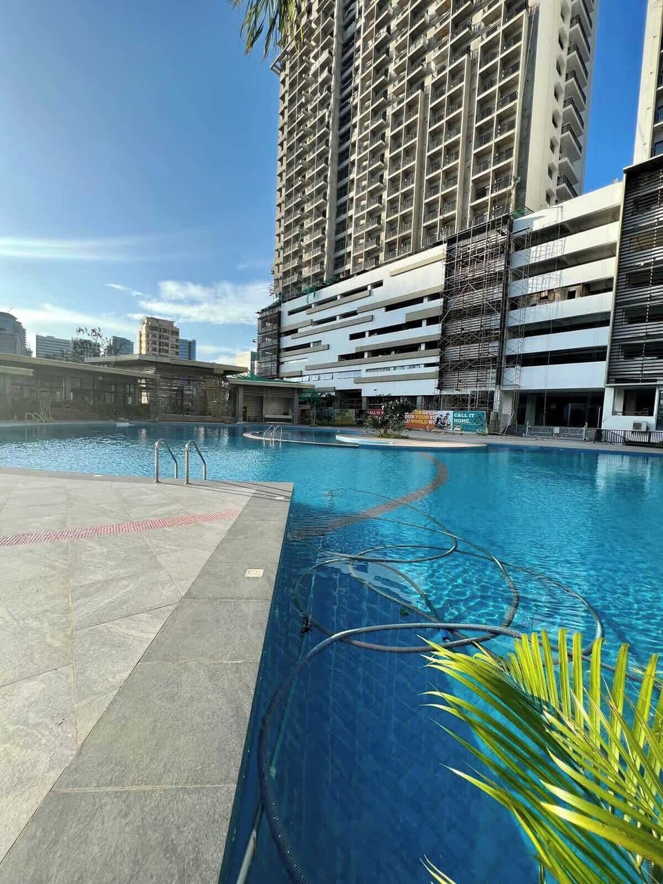 Pool - For guests staying less than 30 days, fee is ₱200 per guest