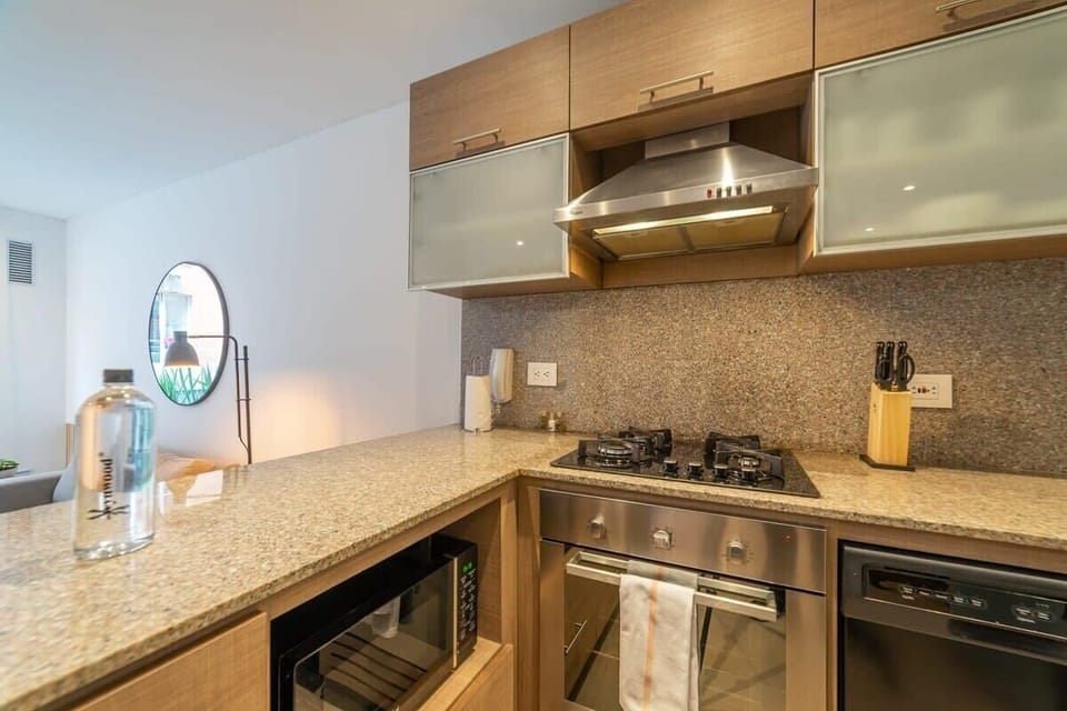 Fully equipped kitchen