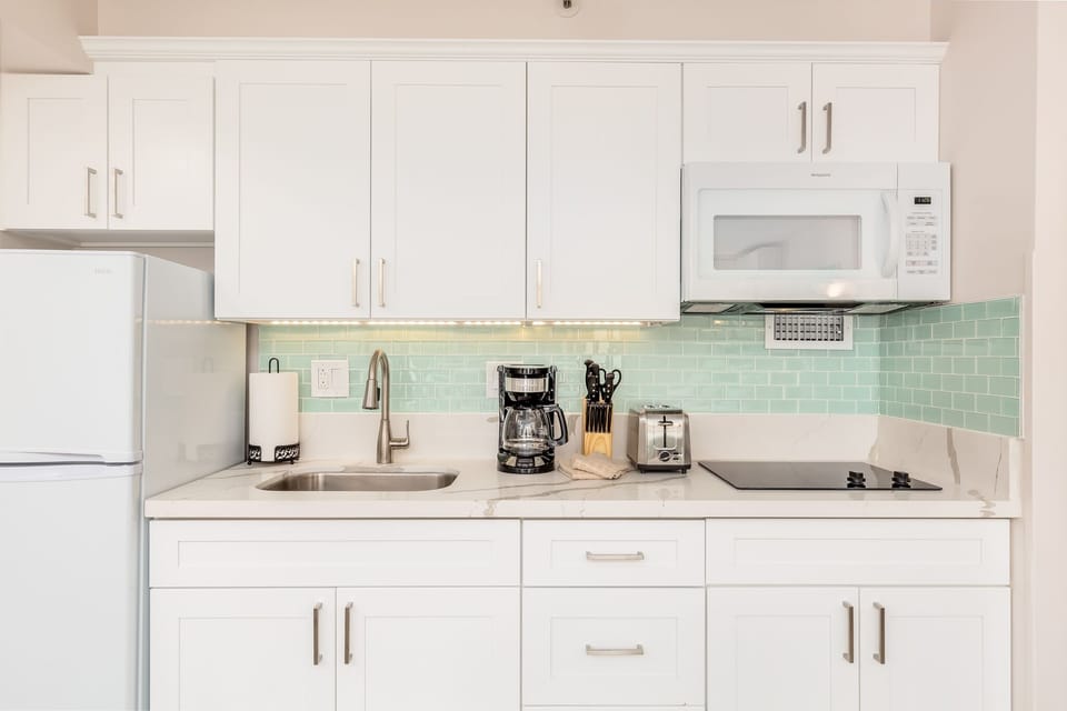 Clean Kitchenette Design