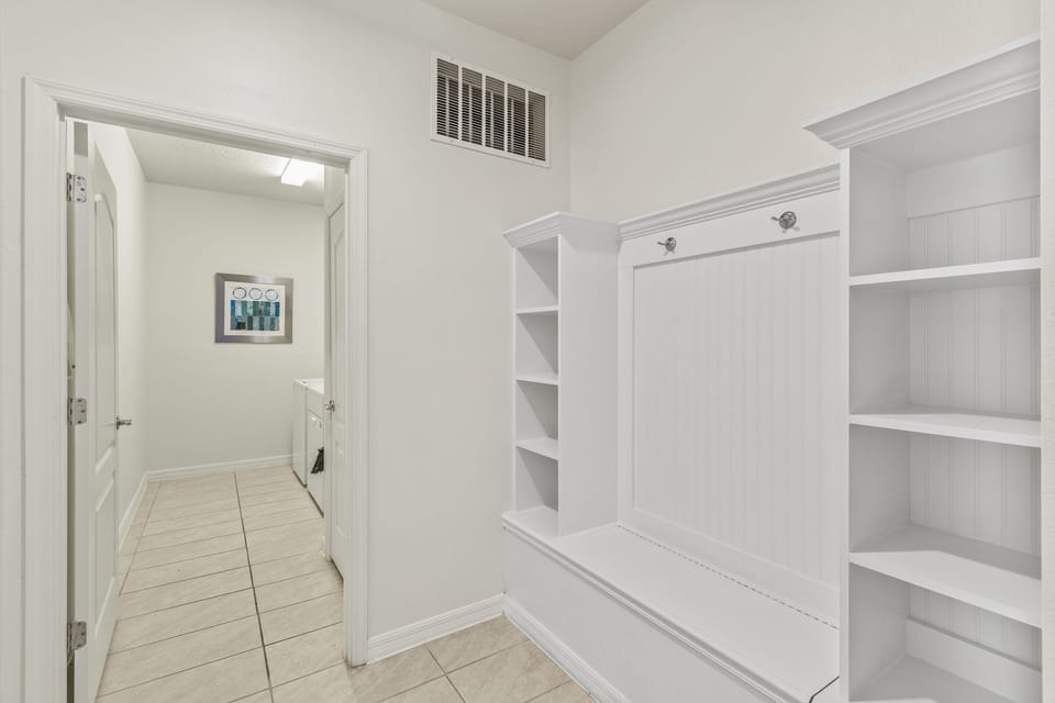Laundry area