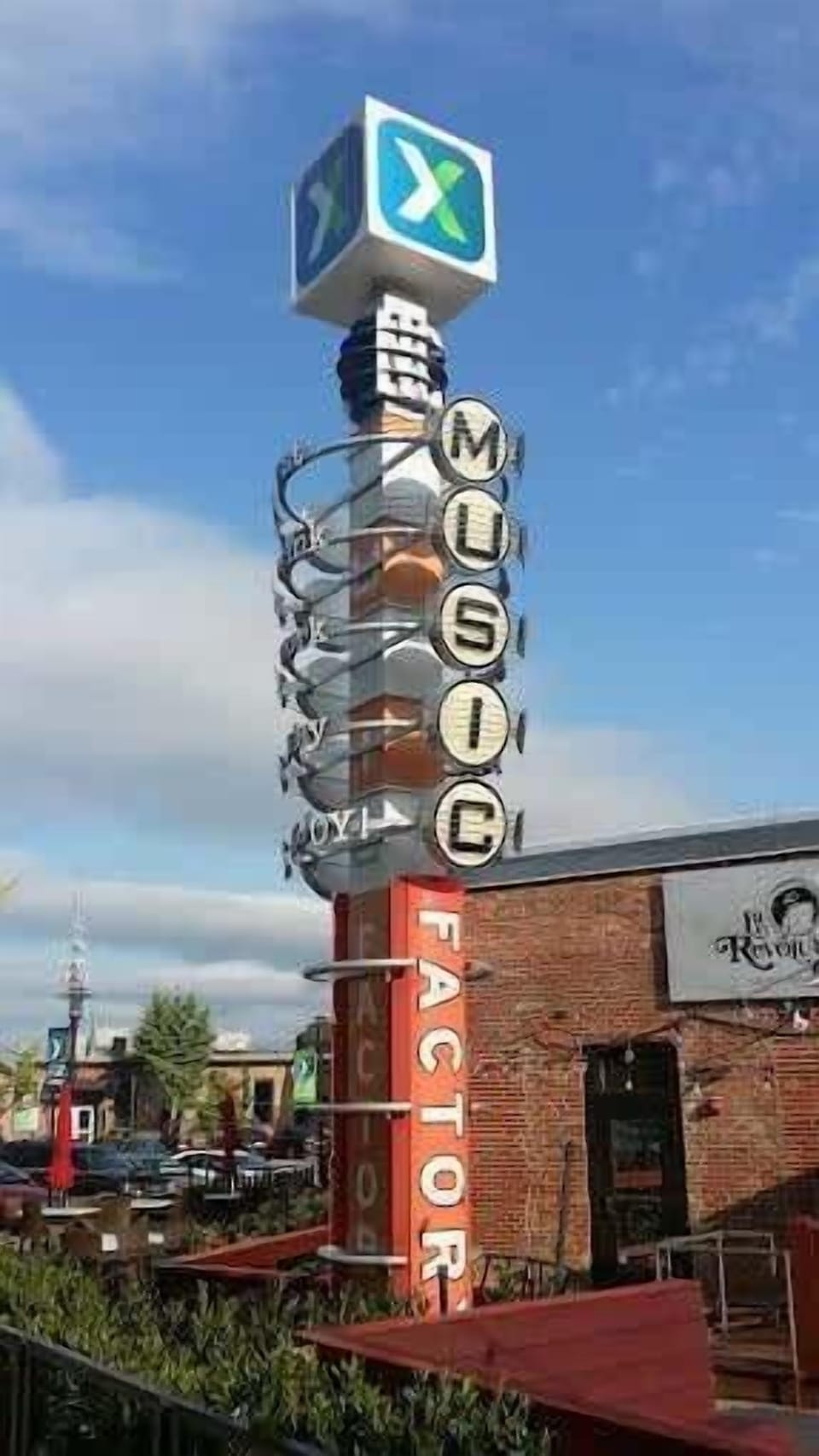A 1 minute drive to The Music Factory, a local favorite attraction. 