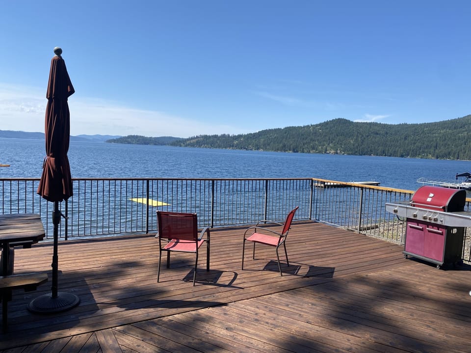 Expansive decking  to lay out in the sun or soak up unobstructed views. 