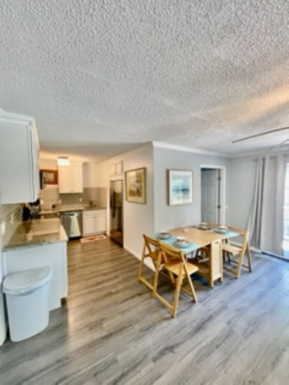 Kitchen & dining area ,view from breezeway entrance